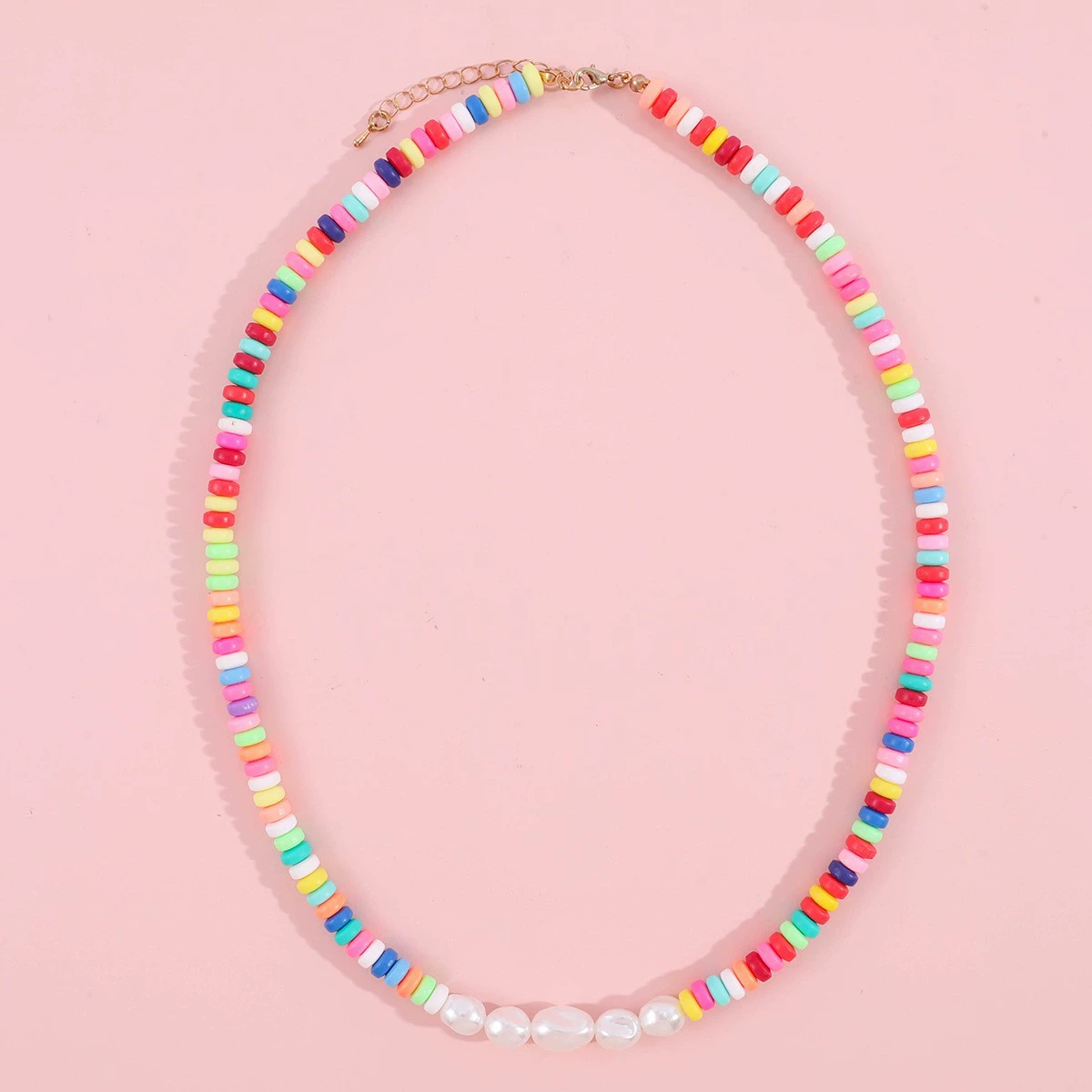 Children's acrylic accessory, pendant, necklace, chain, set