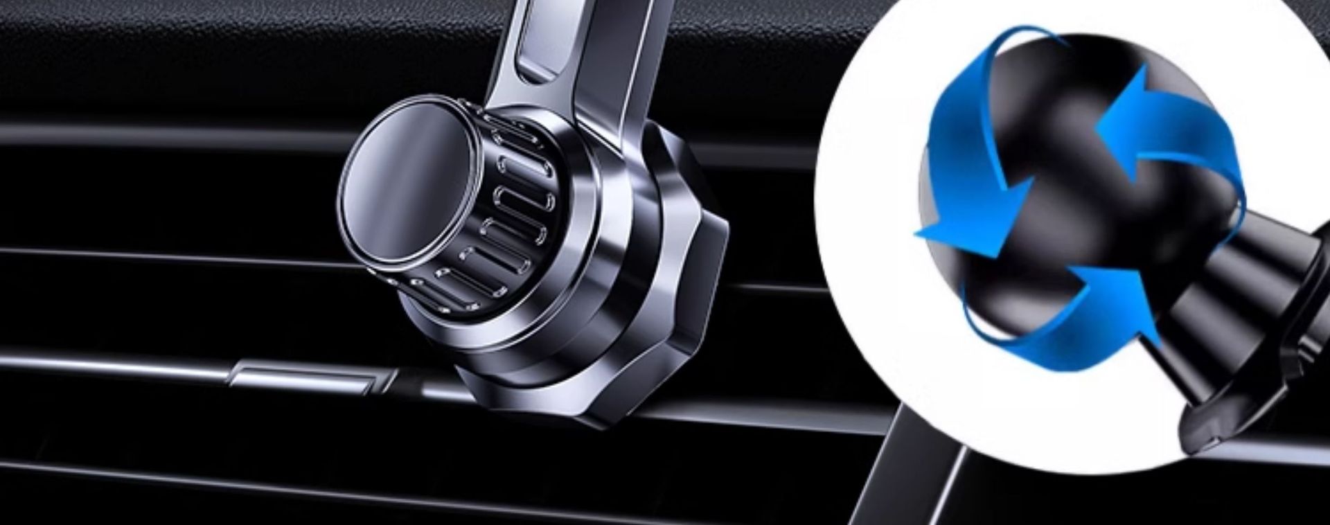 Car Phone Holder for Air Vent, Extended Version, 2026 New Model, Dedicated for Car Interiors, Hook-Style Car Navigation Holder
