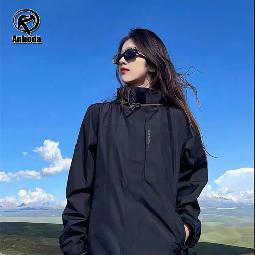 Outdoor three-in-one jacket for men and women, couple style, hooded, detachable, mountaineering, traveling, Tibet warm jacket, group purchase