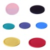 Black round silica gel universal food silicone for elementary school students