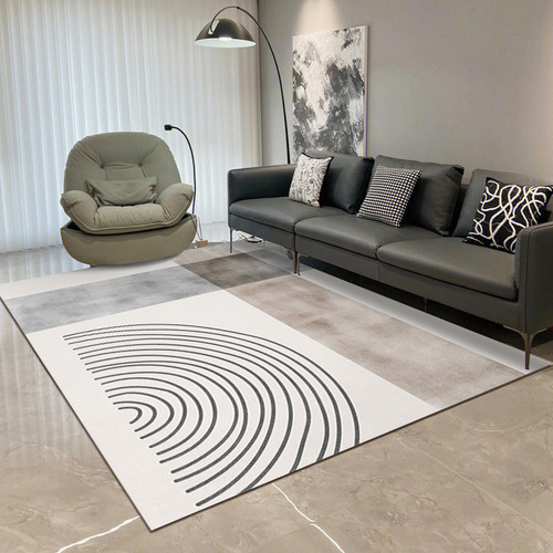 Simple and Elegant Ins Living Room Rugs Stain-Resistant Bedroom Bedside Rugs Home Sofa Rugs Coffee Table Mat Full Spread Office Rugs
