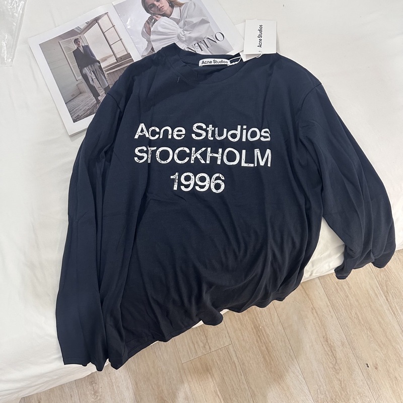 正しいバージョン 25 新しい An レター長袖 T シャツ 1996 デジタル印刷古い綿長袖ルーズ T シャツ男性と女性用|undefined