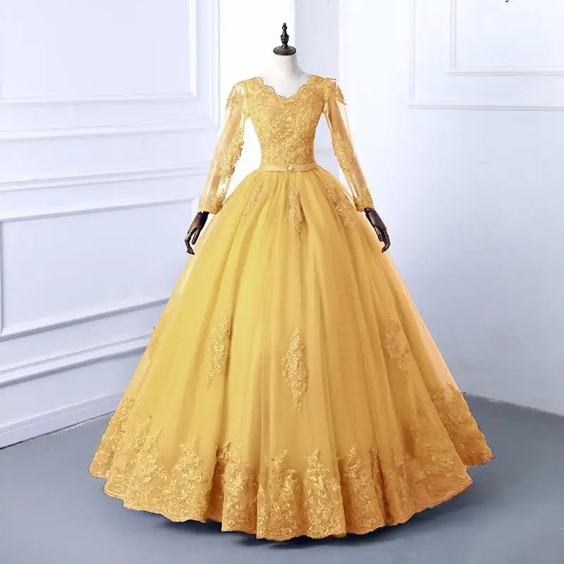 Traje en solitario 2025 nuevo estilo hilo de color música vocal bel canto prueba falda de tutú vestido de anfitrión mujer sexy retro