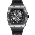 1701 silver shell black