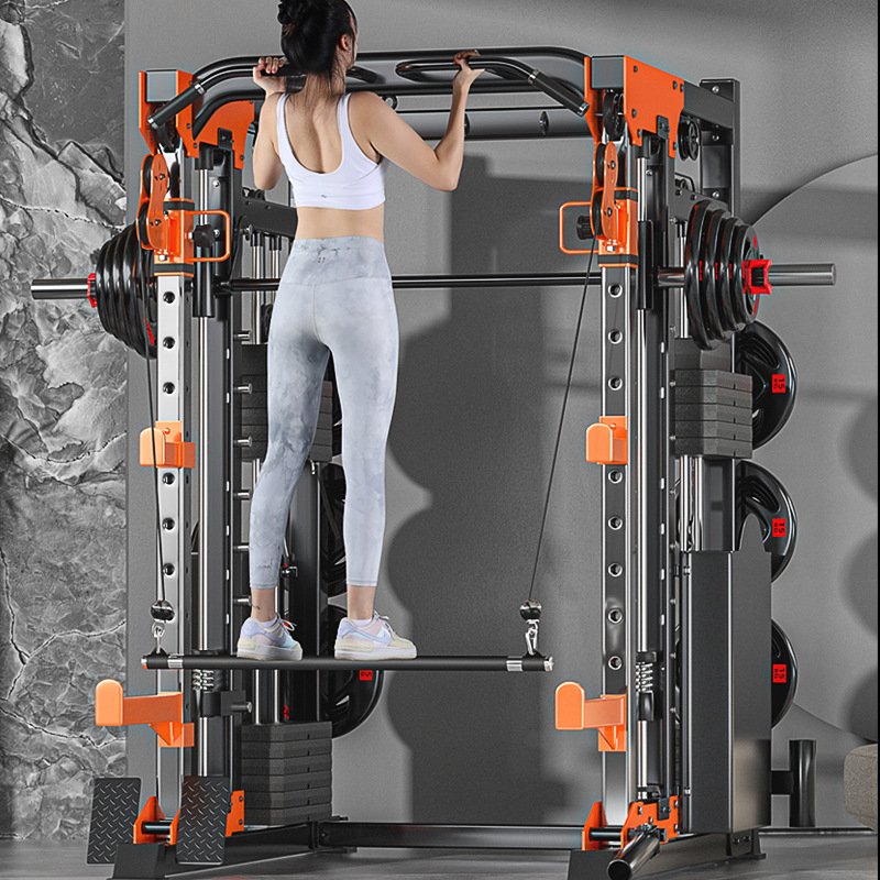 Xinjuli Smith máquina multifunción entrenador integral equipo de acondicionamiento físico doméstico cuclillas empuje vertical pórtico pájaros voladores