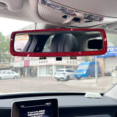 Rearview mirror/rearview mirror Interior Supplies, Car Accessories, Decorative - red