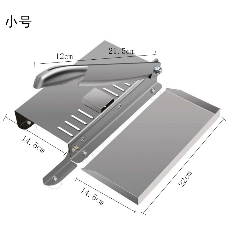 Meat slicer Meat slicer Manual multi-functional donkey-hide gelatin slicer Chicken nuggets frozen meat artifact guillotine mutton roll