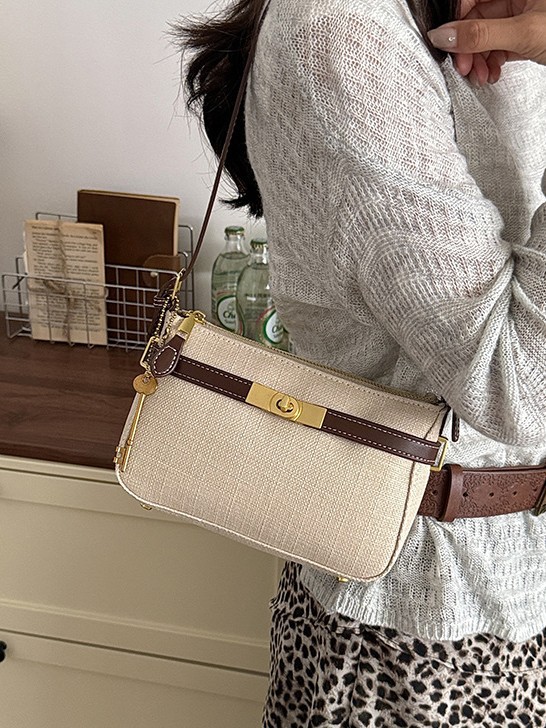 El comercio exterior transfronterizo sale caliente 2026 nuevo color de contraste PU Kelly bolso de mujer de viaje al trabajo bolso de hombro