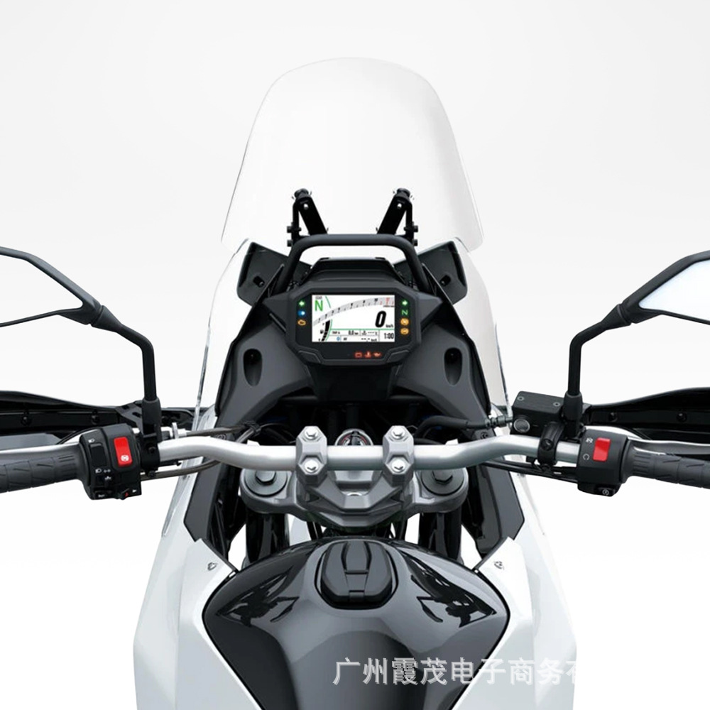 Suitable for Kawasaki KAWASAKI KLE 500 2026 model modified windshield, enlarged and heightened front windshield