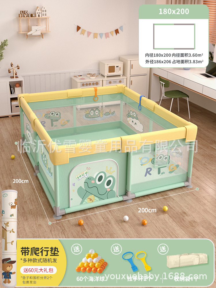 Cerca para bebés cerca para niños cerca doméstica Chocolate Bear cerca para bebés cerca para juegos cerca para camas de pelota marinas