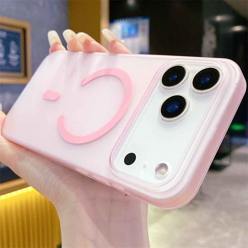Funda magnética mate ultrafina para PC, efecto niebla helada, compatible con iPhone 17, 16, 15 y 13 Pro Max premium.
