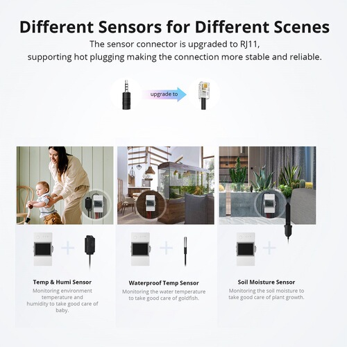 SONOFF THR316D Elite Wifi Smart Temperature and Humidity Switch Smart Home TH10/TH16 Modification