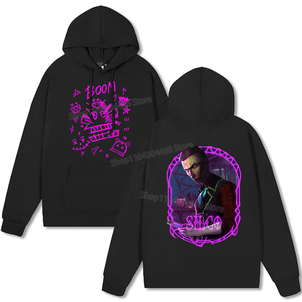 Arcane Hoodie Y2k Clothes Jinx Arcane Pullover for Men/women