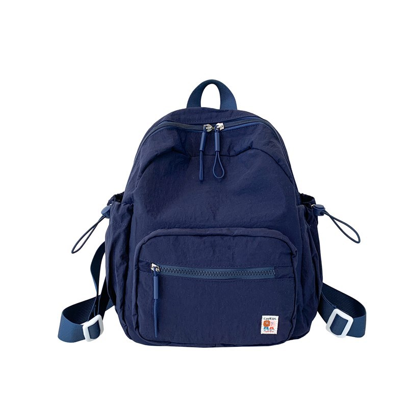 Mochila coreana de color macaron para niños y niñas, mochila de ocio, mochila de estudiantes ligera, mochila simple para niños de color sólido