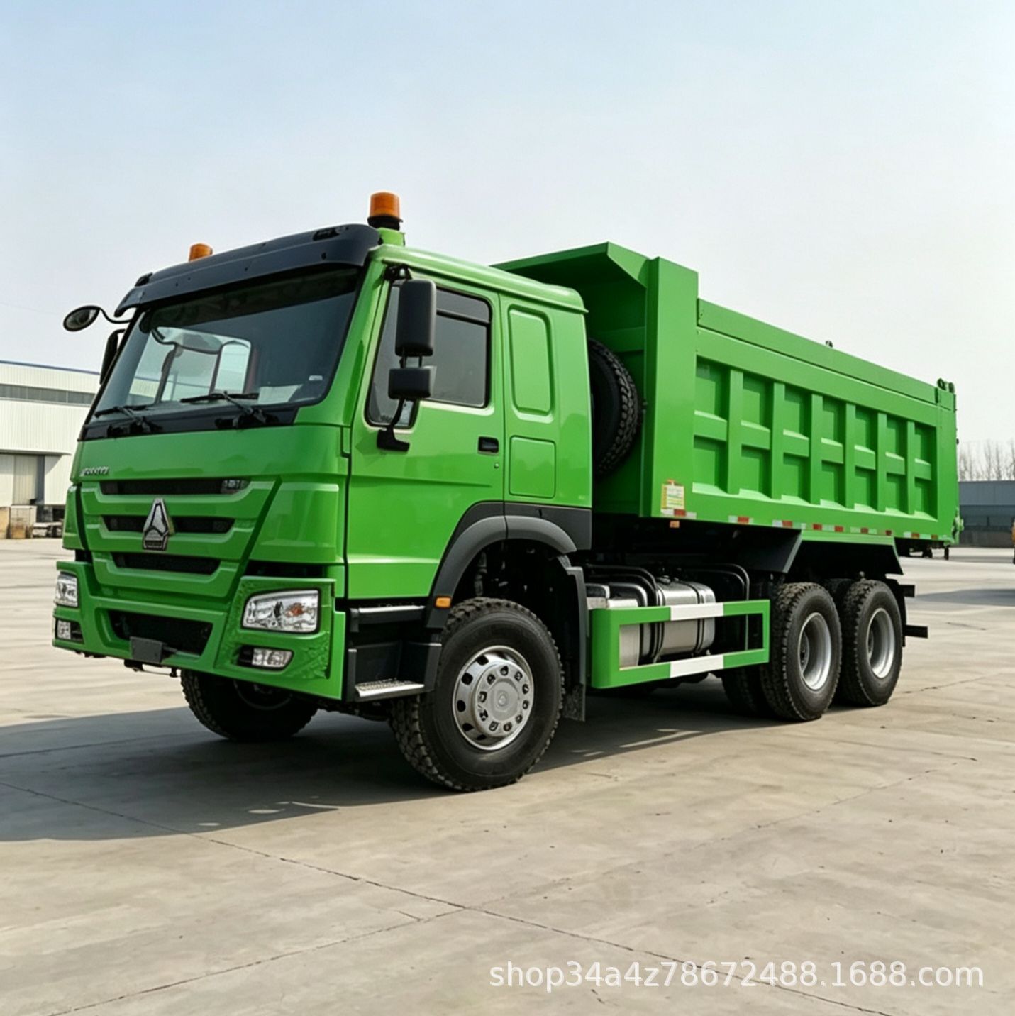 Overseas Howo 6X4 Dump Truck 371 Horsepower Dump Truck Engineering Vehicle Rear Dump Truck Deposit