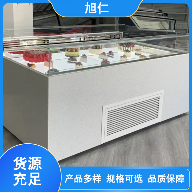 Cake Preservation Refrigerated Display Counter Mousse Pastry Dessert Beverage Milk Tea Fruit Freezer