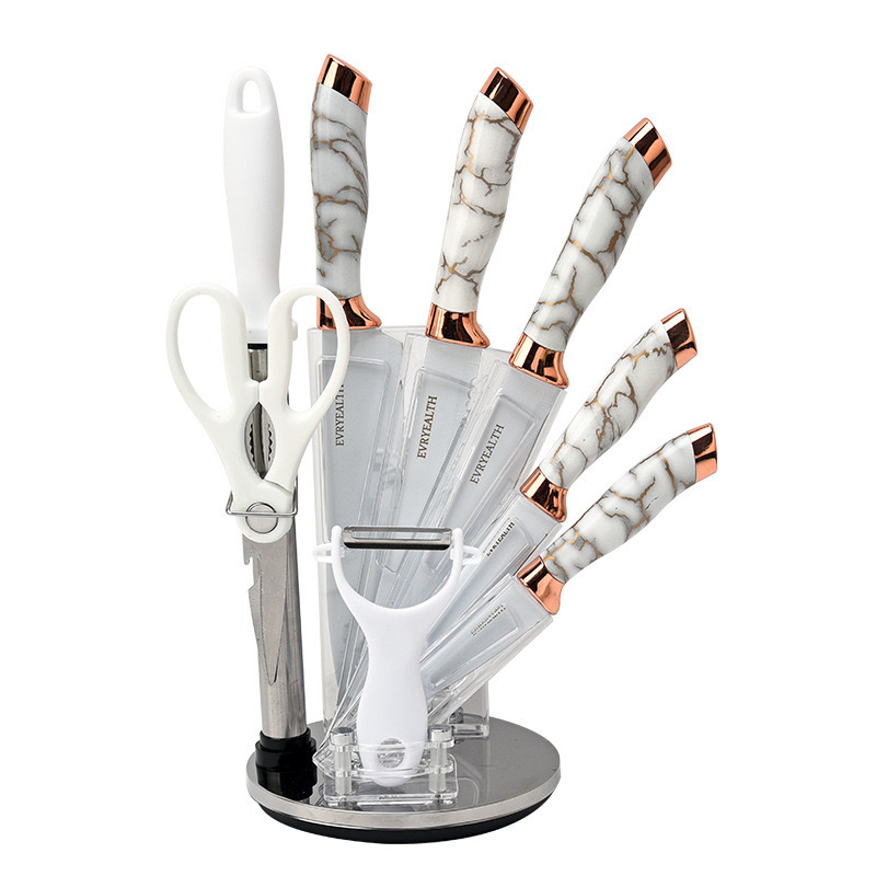 플래티넘 9종 세트 - 플라스틱 시트 셰프 나이프