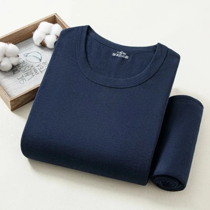 Navy blue crew neck