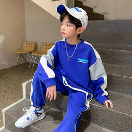男童春装套装两件套2025新款春秋季儿童帅气卫衣运动服春秋款潮衣