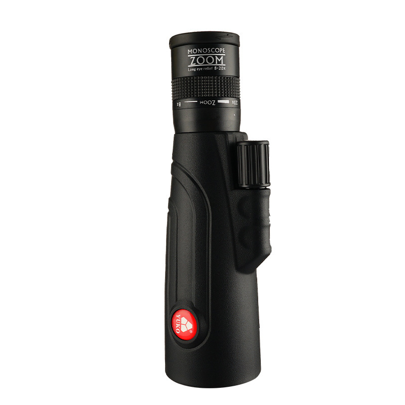 跨境望远镜厂家直销YUKO单筒8-20X50无极变倍望远镜高清便携远镜