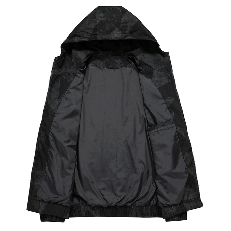 Odzież męska Wiosna i Jesień Nowe, eleganckie, codzienne kurtki z kapturem na wiosnę i jesień dla mężczyzn_voghion.com