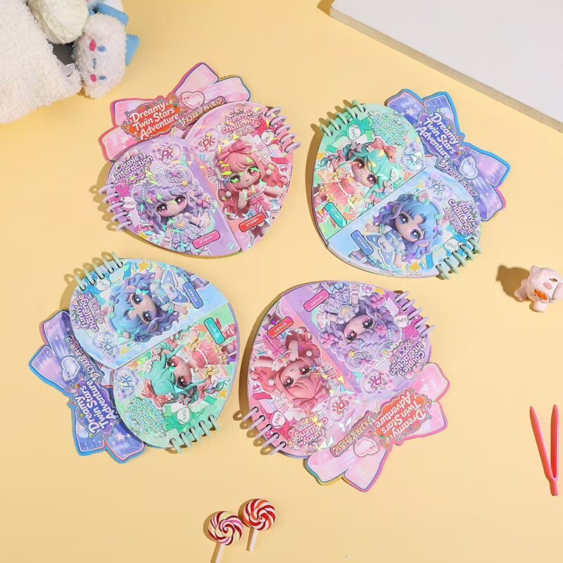 Princess Love Dress-Up Game Book Coil Book Children's Cartoon Little Girl Interactive Dress-Up Game Nail Art Stickers Princess Love Dress-Up Game Book Coil Book Children's Cartoon Little Girl Interactive Dress-Up Game Nail Art Stickers