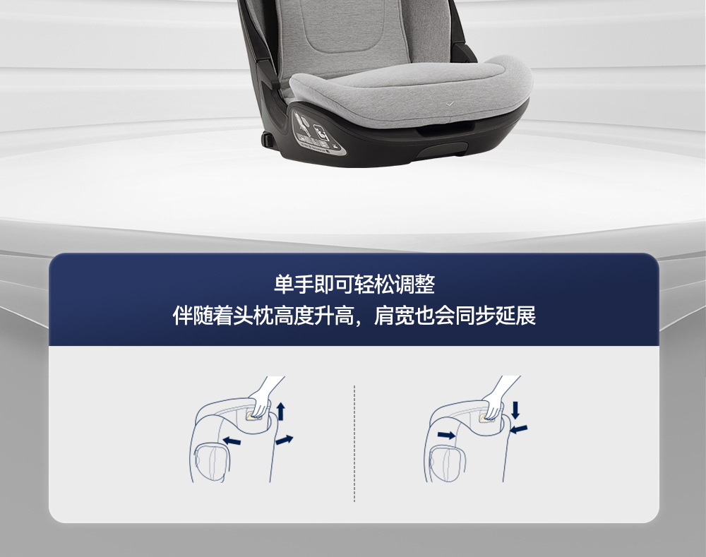 [Brand Source] Nuna Child Safety Seat Adac for Older Children 3-12 Years Old Aace Lx Mecha Guardian