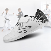 跆拳道鞋训练武术鞋儿童室内防滑透气男女耐磨专业运动跆拳道鞋子