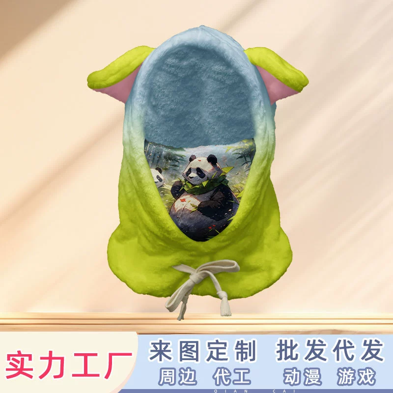 Новая зимняя накладка на носок «Три в одном», ветрозащитная холодостойкая теплая шапка-пуловер, маска-вкладыш, шарф, встроенная шапка на шею