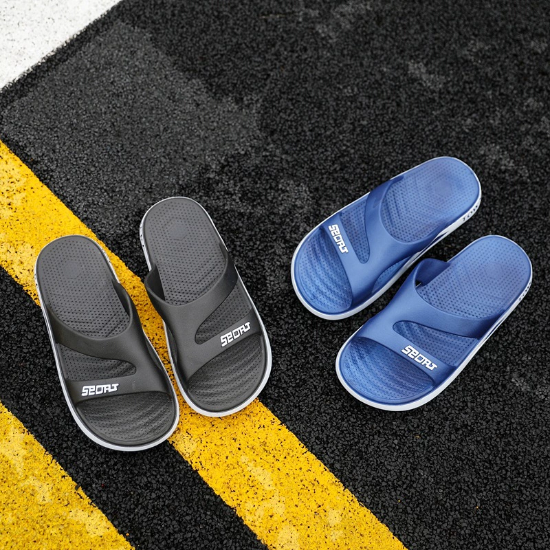 Мужские тапочки, летние новые модные повседневные уличные тапочки в корейском стиле, нескользящие, устойчивые к запаху, износостойкие пляжные шлепанцы для мужчин, оптовая продажа