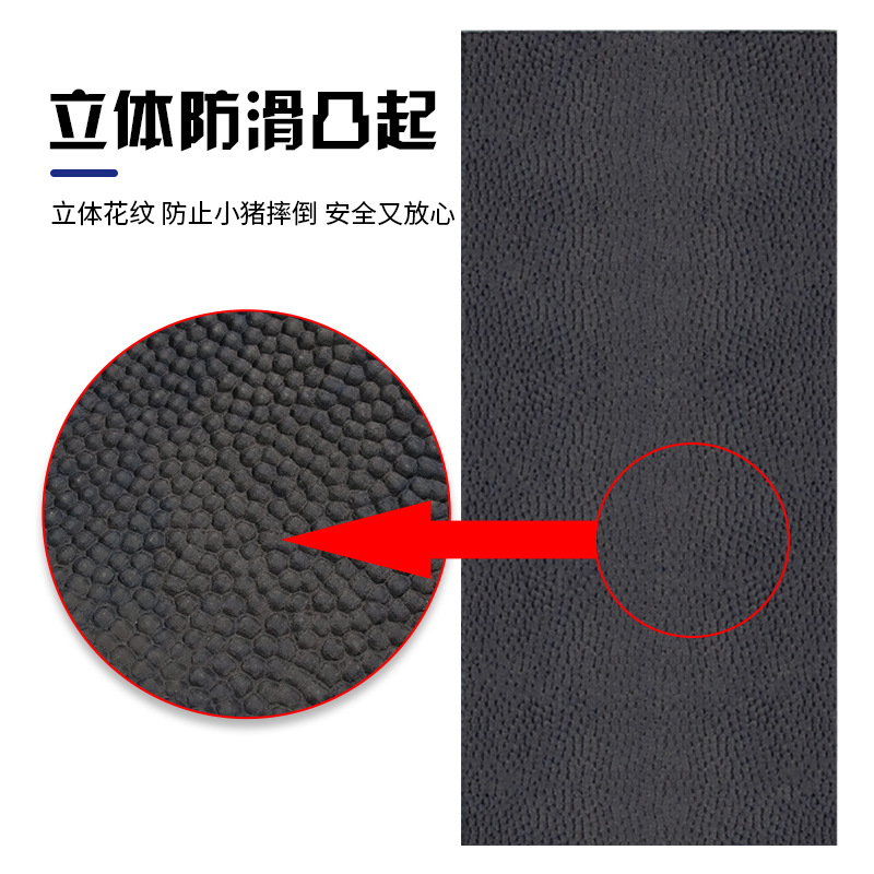 Almohadilla aislante de caucho para lechones almohadilla térmica engrosada para cerdos y tela anti-desgarro de cerdas cama de maternidad cama de vivero estera veterinaria