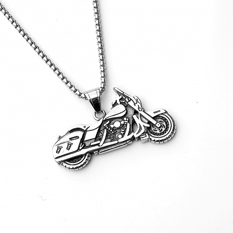 2023 Motorfiets Hanger Hip Hop Veelzijdige Ketting Gepersonaliseerde Mannen en Vrouwen Koppel Sieraden_voghion.com