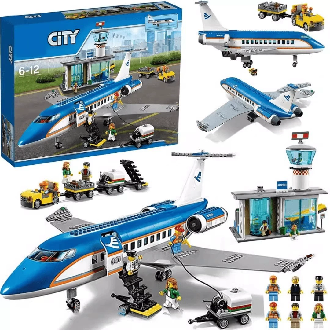 Lego, самолет, конструктор, игрушка для мальчиков