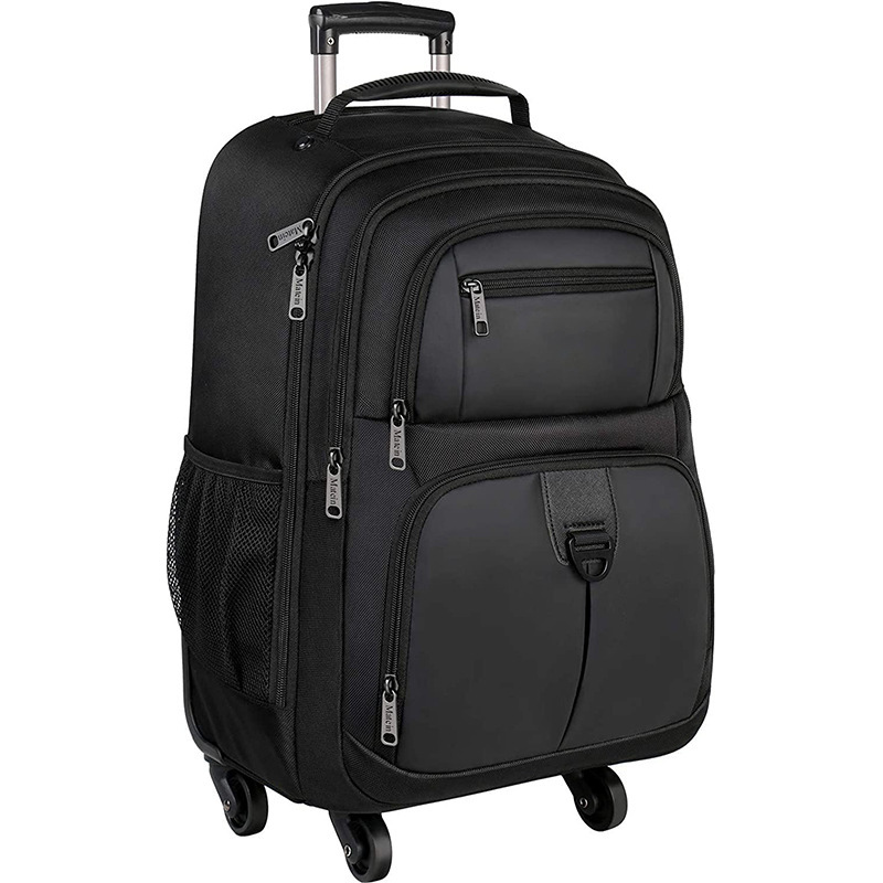 Cross-Border Portable Trolley Backpack with Wheels, Travel Suitcase, Laptop Backpack, Waterproof Luggage Bag Cross-Border Portable Trolley Backpack with Wheels, Travel Suitcase, Laptop Backpack, Waterproof Luggage Bag