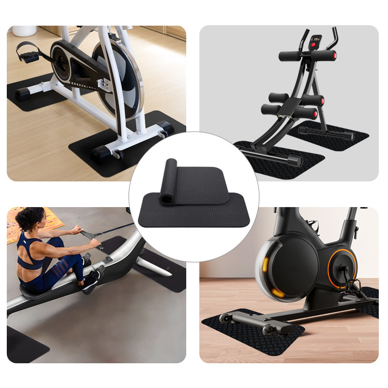 Antislip fitnessmat voor hometrainers en krachttraining_voghion.com
