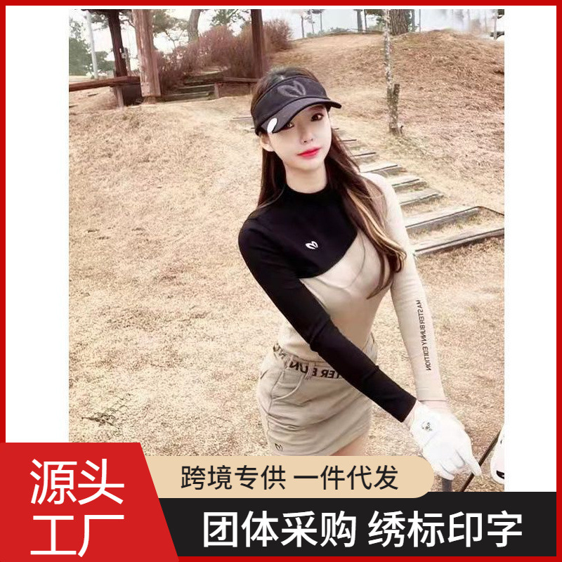New Spring and Summer Golf Ladies Clothing Casual Fashion Sexy Top Badminton Tennis Long Sleeve T-Shirt