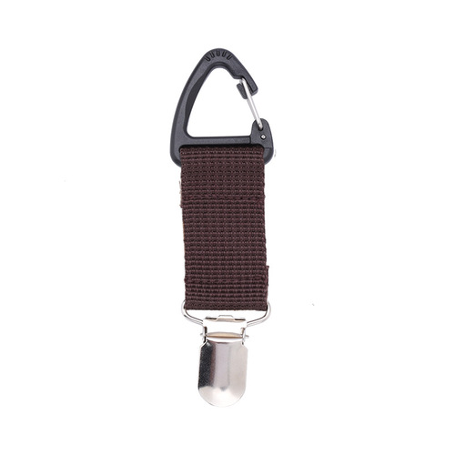 Outdoor travel multi-functional grass hat clip bag hat portable storage clip sun hat hanger anti-lost clip