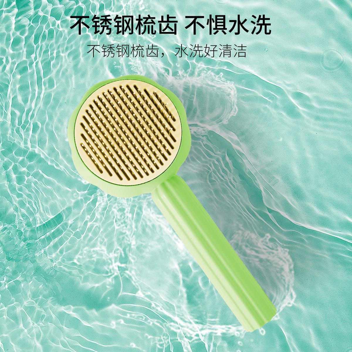 Peine de gato, peine, cepillo de pelo de perro, peine de aguja, peine de mascota, peine de pelo largo, peine de autolimpieza, peine de pelo flotante