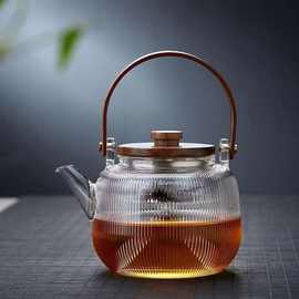 围炉煮茶电陶炉茶炉迷你蒸汽煮茶器黑茶蒸茶器煮茶炉家用静音烧水