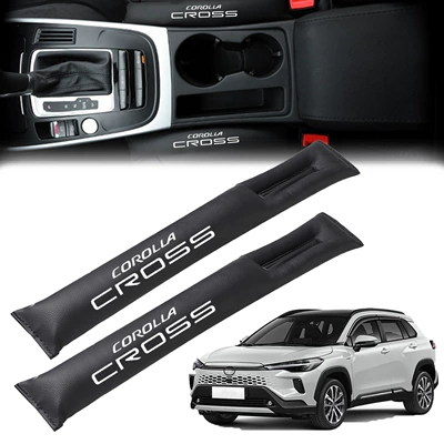 Car Seat Gap Filler Pu Other Automotive Interior Supplies - corolla-cross1-gap-plug-strip-black-one-piece