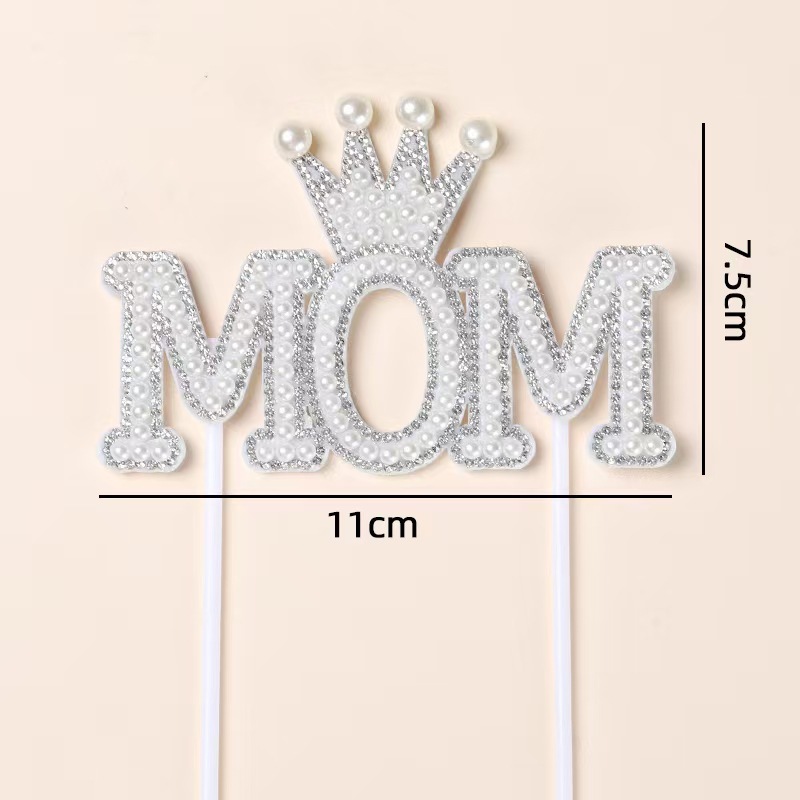 Decoración para Pastel del Día de la Madre 2026, Hermosa Figura de Diosa con Base de Goma Suave, Accesorios para el Día de la Madre