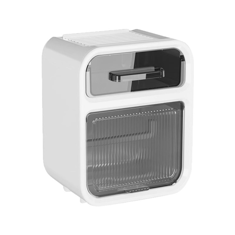 バスルームティッシュボックストイレライト高級防水壁掛けトイレットペーパー収納ラックロールペーパーボックストイレットペーパーボックス|undefined