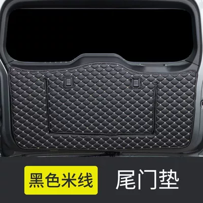 Accessories Protective Trunk Mat, Trunk Mat - upgraded-v-original-car-color-tail-door-mat-black-beige-haval-raptoron-has-a-speaker-on-the-right-side