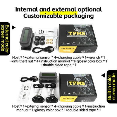 360 rotating solar high – Tire pressure monitoring system