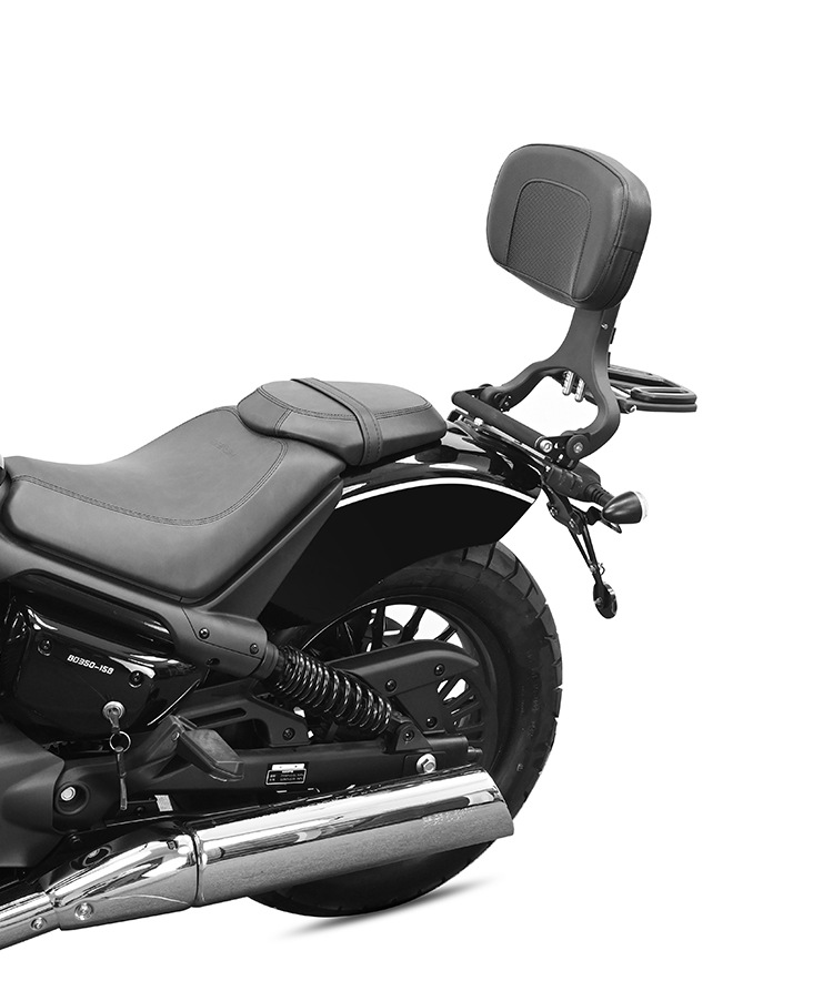 Suitable for Benda Jinjila 350 Backrest Tail Rack Rear Tail Rack Tail Wing Multifunctional Folding Backrest