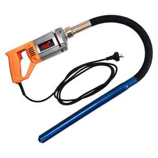 Single phase 220v portable concrete vibrator vibrator construction tool plug-in cement vibrator small