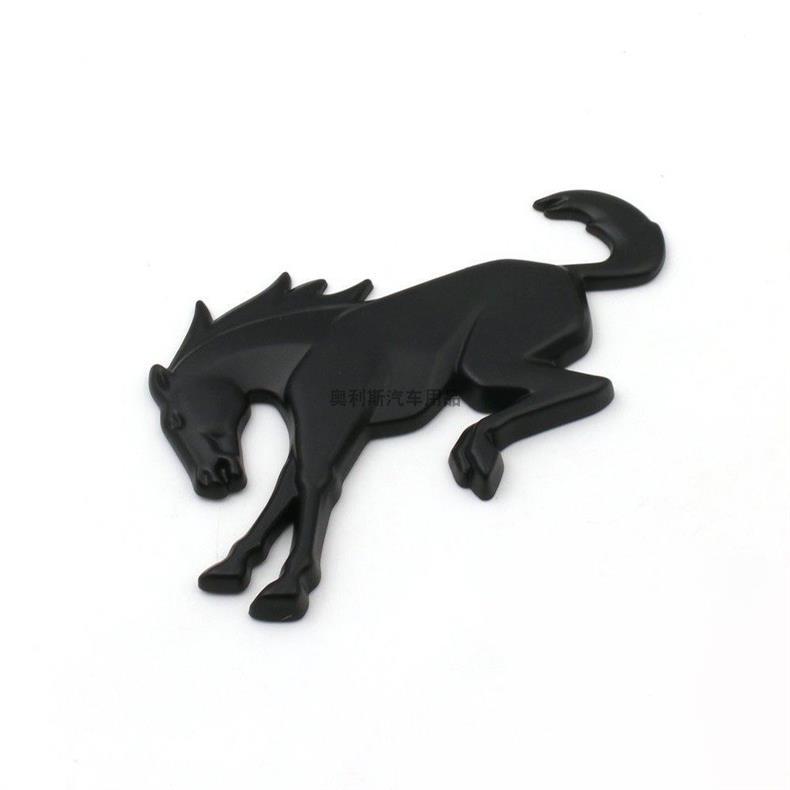 Suitable for Ford Bronco Car Logo, Horse Logo, Tailgate Sticker, Exterior Modification Accessories, Blackened Car Logo