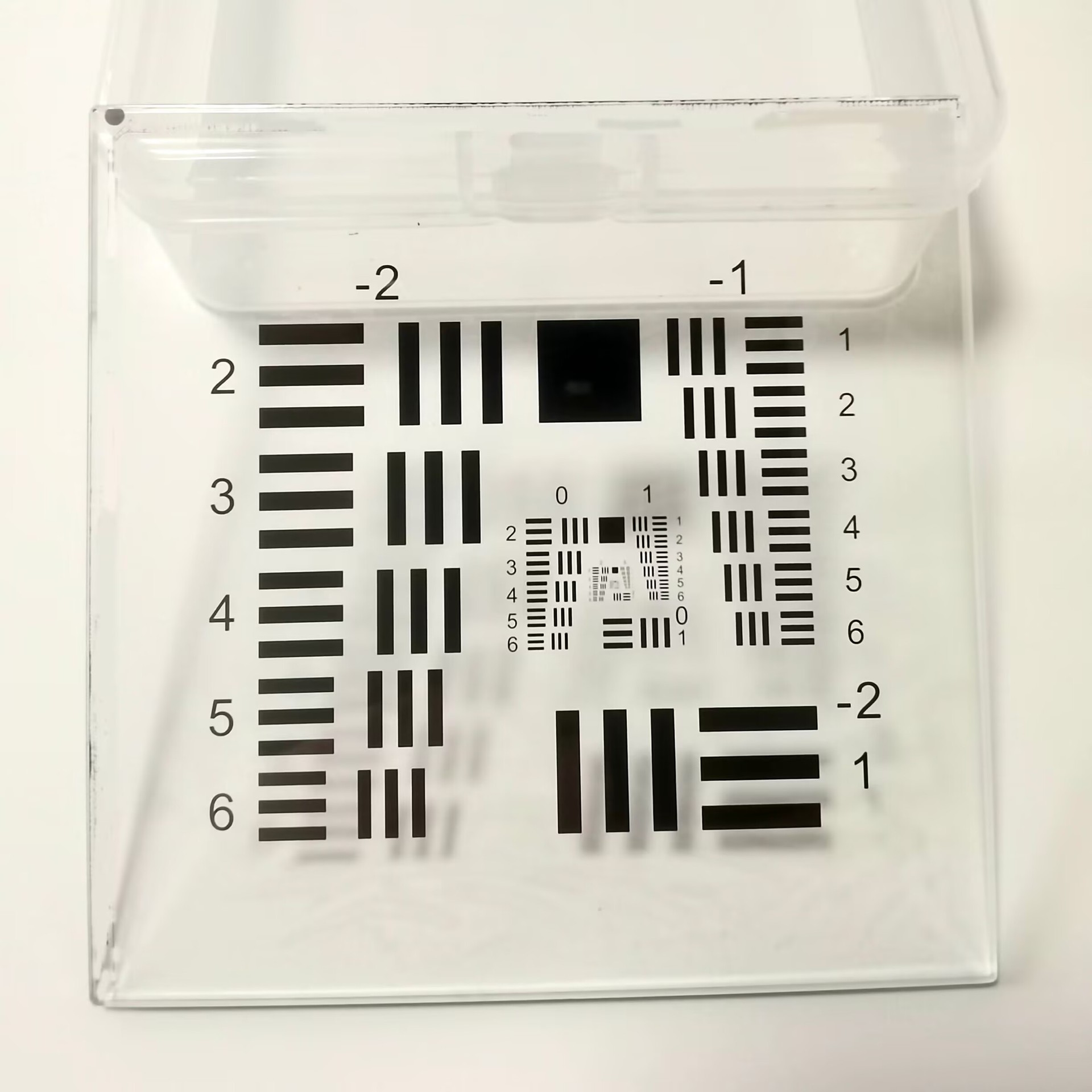 USAF1951美军分辨力板美标分辨率显微镜 内窥镜测试卡 微距测试卡