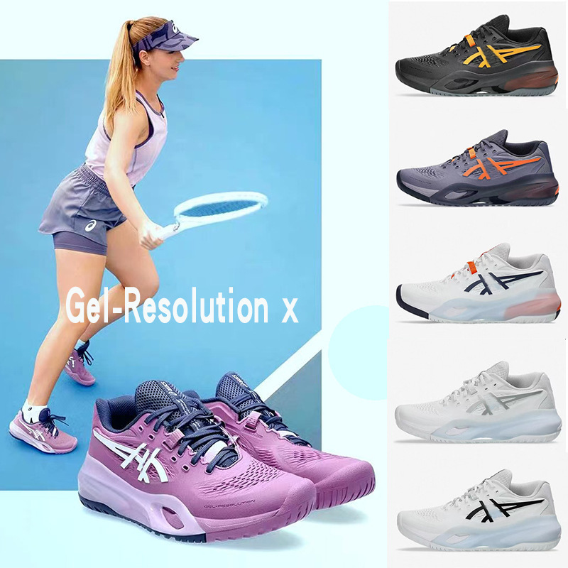 2025 Putian Tennis Shoes Arthur Gel-Resolution X Training Shoes for Men and Women R10 Volleyball Shoes Non-Slip