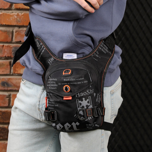 New multifunctional waist bag knight tactical leg bag ins crossbody bag shoulder bag outdoor sports fitness trendy bag